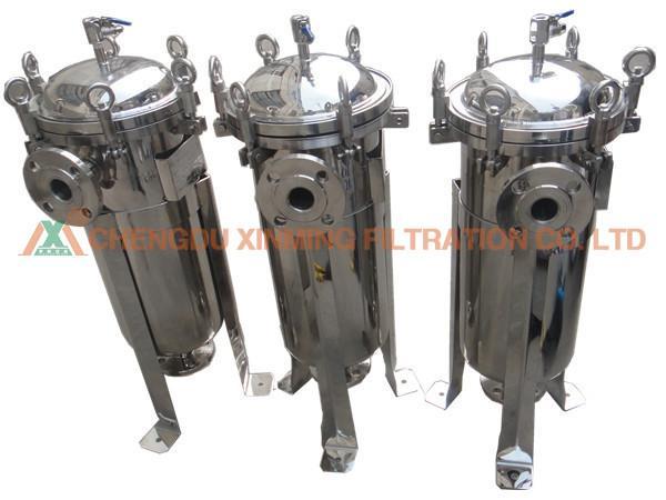 Easy Operation Stainless Steel Bag Filter Housing Multi Bag Filter Machine Large Flow