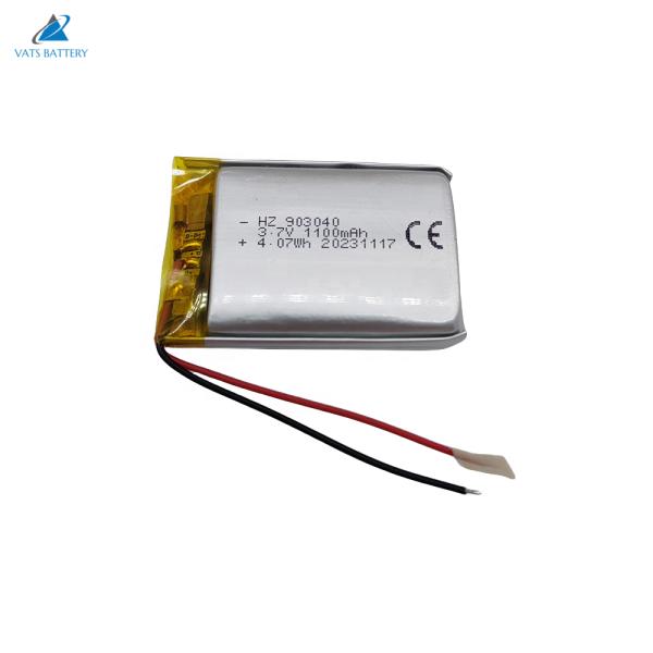 Lipo Battery 1100mAh 903040 3.7V Rechargeable Lithium Polymer Battery Pouch
