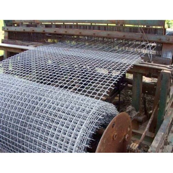 Raw Edge High Carbon Steel Mesh with Customizable Wire Diameter and Electrolytic Polishing for Structural Applications