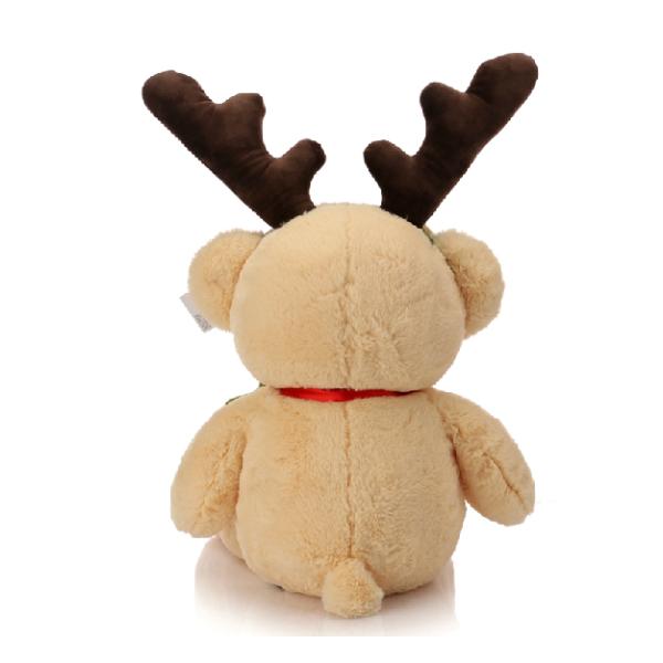 sitting scarf polar bear plush toys Christmas polar bear