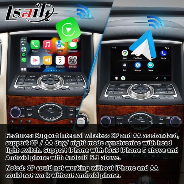Infiniti QX50 EX EX35 EX25 EX37 Nissan Skyline кроссовер Android HD экран carplay android auto upgradew