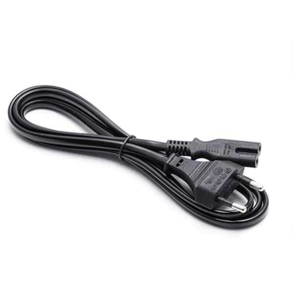 Hot sale 10A/16A  2pin black  2 pin power cable  0.5m-10m copper power cord