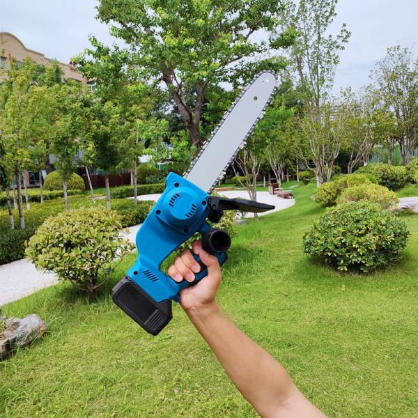 Rechargeable 21V 12inch Cordless Handheld Mini Chainsaw Electric Li Ion Chainsaw