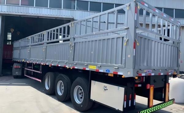 CIMC 2024 New Design Fence And Skeleton Semi Trailer Truck Trailers Steel Product
