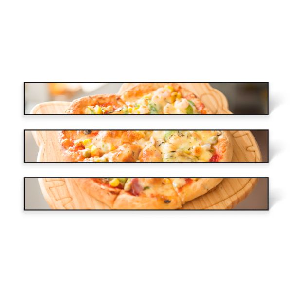24 Inch High Brightness Stretched LCD Display for Shelf Edge Digital Signage and Retail Shelf Advertising