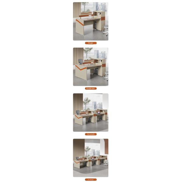 Общая Коммерческая мебель Единый торговый центр Современный модульный рабочий стол для персонала