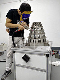 Auto Feeding Wobble 3.5mm Fiber IPG Handheld Laser Welder For Metals