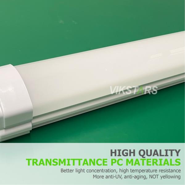 36W LED Linear Lights Tri-proof Tube For Industrial Lighting Factory Parking Lot