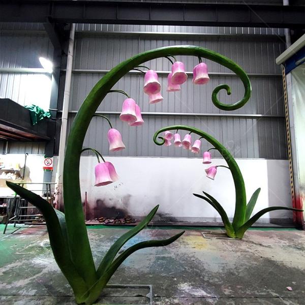 Amusement Park Animatronic Plant Model Customized for Decoration