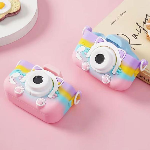 32GB Card Children HD Video Digital Camera for 2-4 Years Unisex and 2 Inch IPS Screen