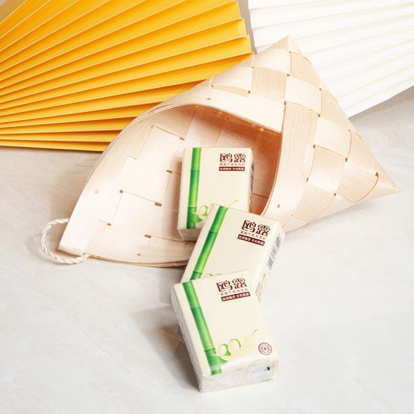 Chinese Manufacturers Custom Logo Unbleached Mini Pocket Tissue
