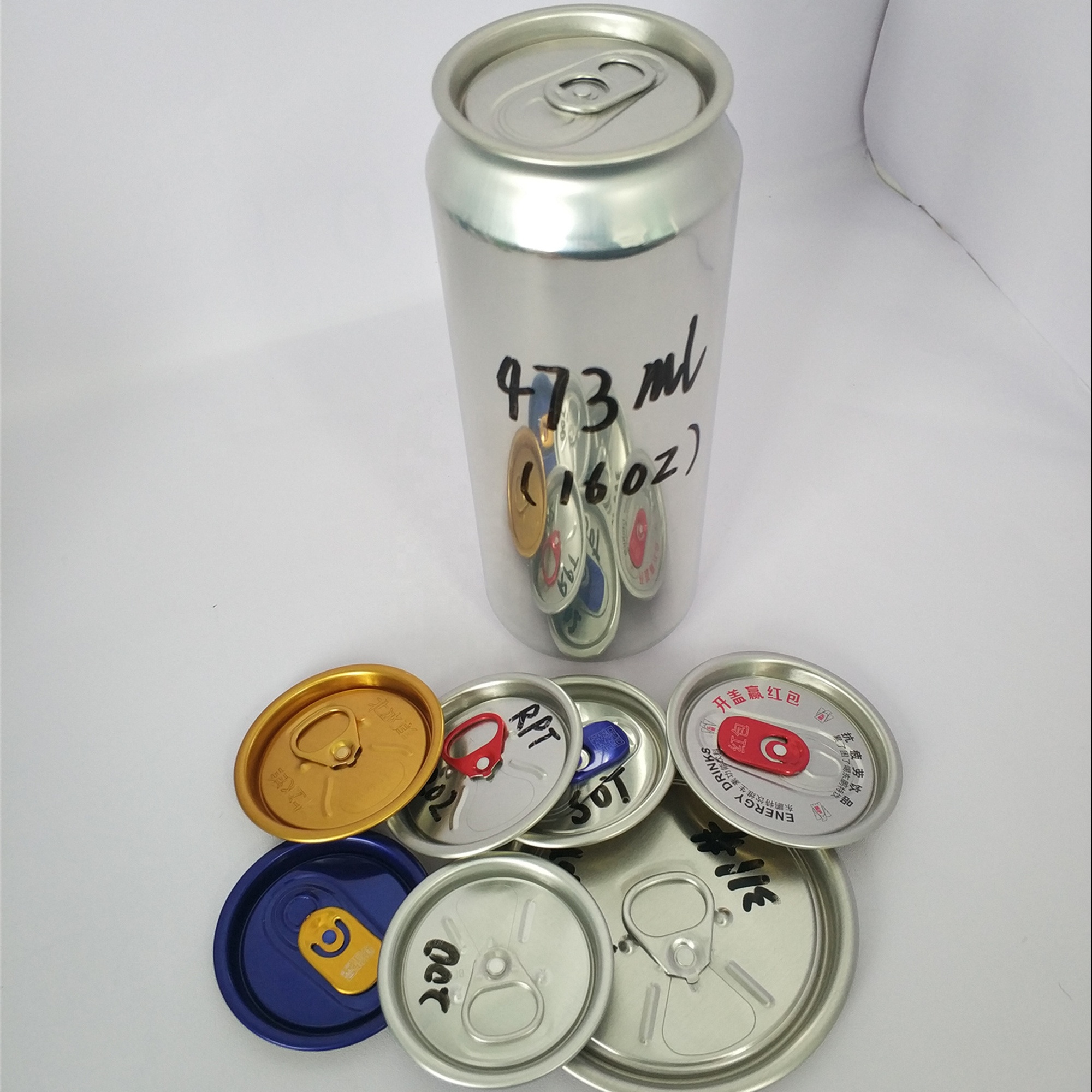 Изготовленный на заказ печатая 500ml алюминиевый диаметр банок пива 66mm