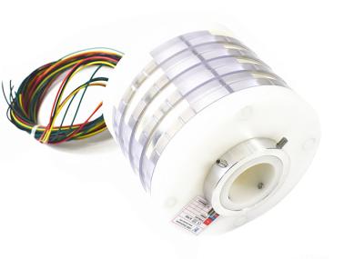 POM Material Inner Diameter 60mm Separate Slip Ring With 4 Circuits 15Amp
