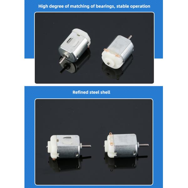 Faradyi Fa 130 Permanent Magnet Electric Carbon Brush Micro Dc 1.5v Usb Mini Fan Motor