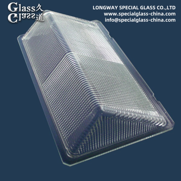 High Clarity Borosilicate Glass Lamp Cover For Industrial Light
