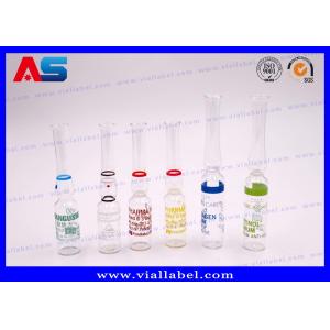 High Permeability Hyaluronic Acid 1ml / 2ml printing Ampoule Transparent Glass