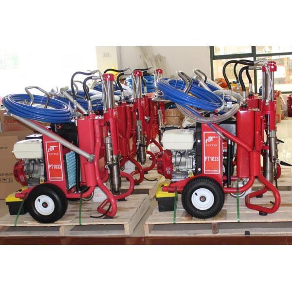 Putter Piston Pump Hydraulic Airless Sprayer Petrol Engine CE Certificate