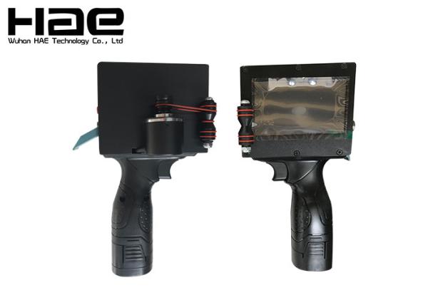 Portable Handheld Inkjet Coder For Bottle Cans Boxes / PE Plastic Date / Number Print