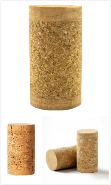 Twin Top Wooden Wine Cork Stopper Tasteless Nontoxic FDA