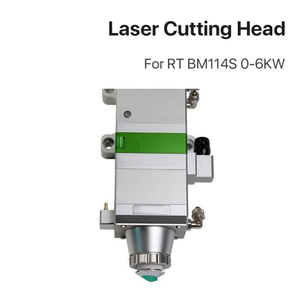 Auto Focus 6KW Laser Spare Parts Cutting Head Raytools BM114 For Fiber Machine