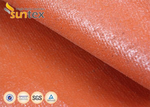 Tissu en verre enduit de silicone de barrière du feu de tissu pour l'isolation thermique