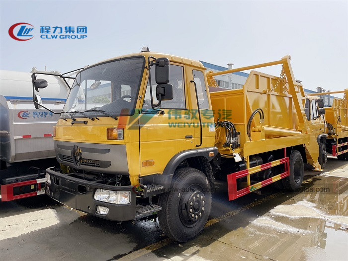 Dongfeng 4X2 8 мусоровоз затяжелителя скипа руки качания 10 12 15m3