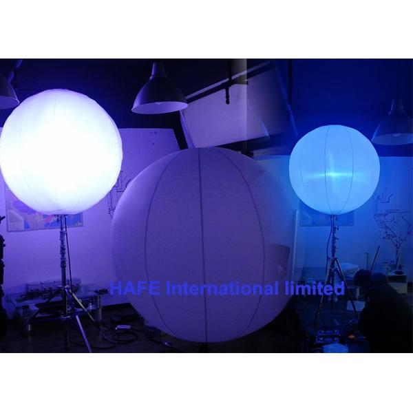 освещение воздушного шара луны пинка желтого цвета голубого красного цвета украшения освещения 1.6М раздувное