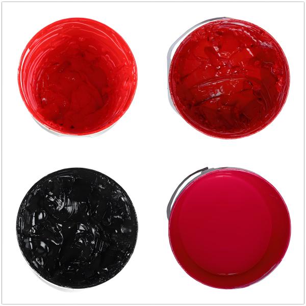 High Temperature Resistant Liquid Red Silicone Pigment Color Paint Paste For Waterproof Coatings
