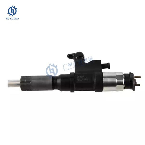 Genuine Isuzu Parts 4HK1 Excavator Common Rail Engine Fuel Injector Assembly