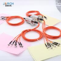 Conexión óptica de 6 de los canales juntas rotatorias de la fibra para SMA