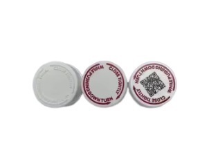 PET Base Material 28mm 400 Red Color Wockhardt Child Resistant Cap Screw Cap Induction Sealed Arch Plastic Bottle Safety