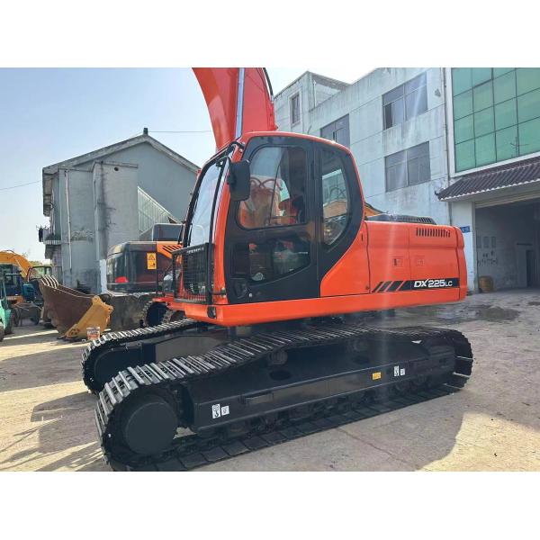 25 Ton Original Color Used Crawler Big Digger Doosan Dh225-9 Second Hand Excavator