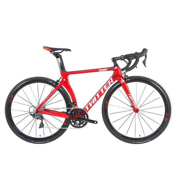 SHIMANO SORA R3000 Full Carbon Fiber Bike , Twitter Thunder Road Bike 8.6KG