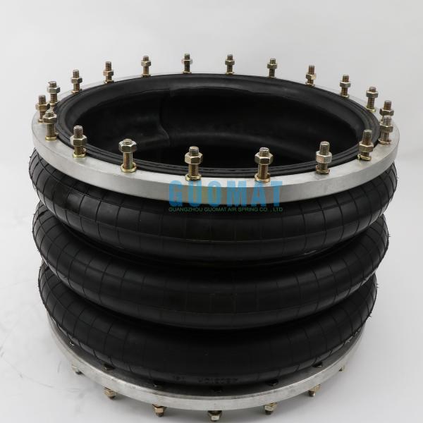 Heavy-Duty Equipment Air Spring 3H480312 with Flange Ring Triple Convoluted