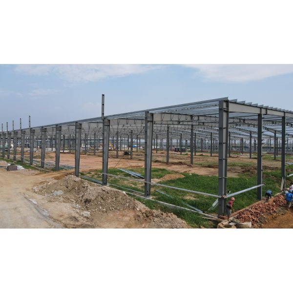 Custom Multi-story Prefabricated Steel Structure Industrial Factory Building