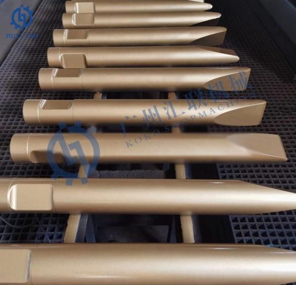 MES2000 Rodas de cinzel para quebra-pedras MES2500 MES3000 MES3500 MES4000 Chisel para ferramentas de martelo de pedra para peças de quebra-pedras Ind-eco