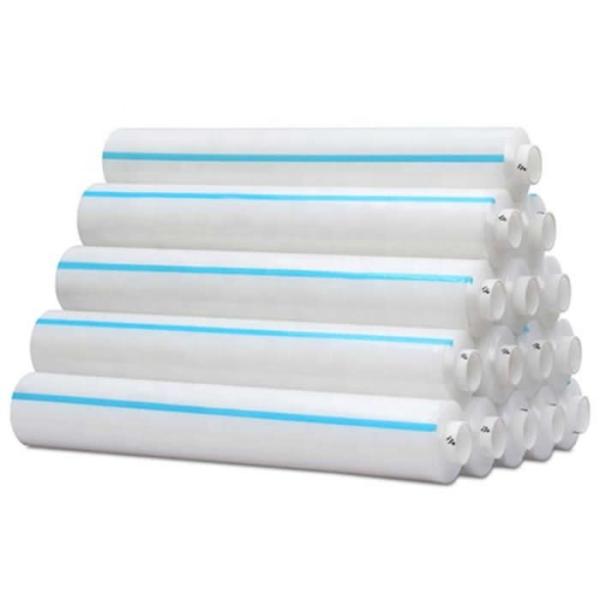 Rolo de filme de proteção de superfície de PE auto-aderente transparente de 24 * 100 pés para envolvimento de colisão