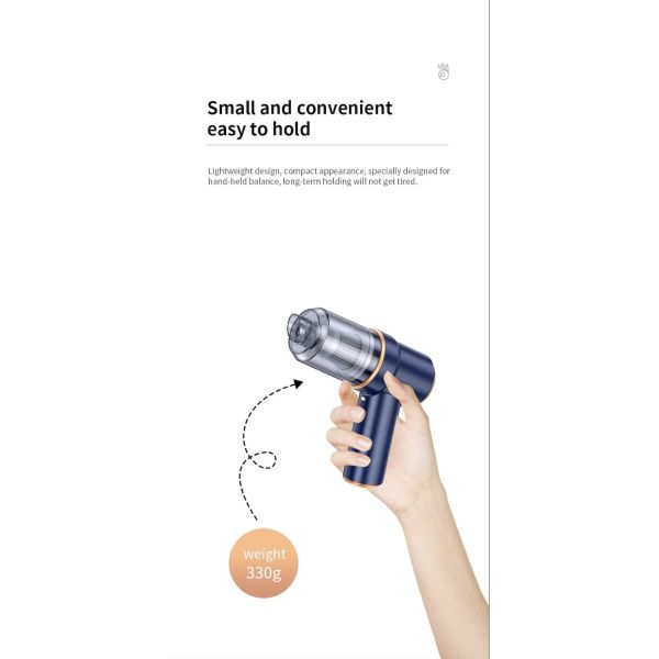 Outdoor Handheld Cordless Vacuum Cleaner For Car Home Office