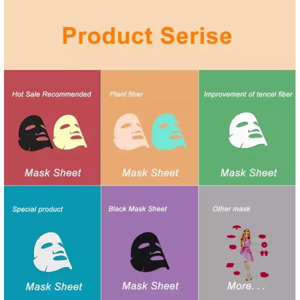 korean face mask skin care oem face mask sheet dry mask nonwoven