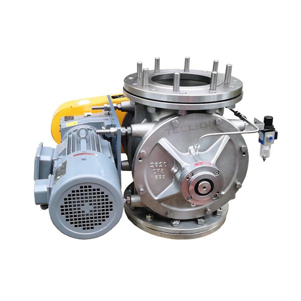 OBM Gravity Flow Cyclone Rotary Valve Air Locks 304SS for Auger Feeding
