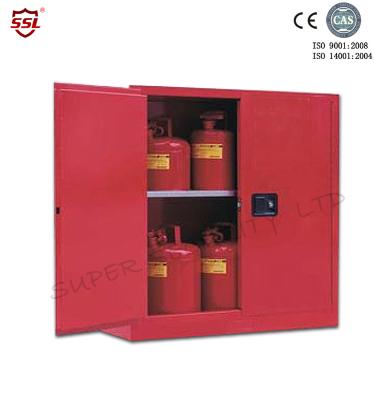 Armário de armazenamento químico da pintura combustível portátil da segurança com portas manuais