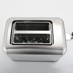 6 vezes configuração do invólucro de aço inoxidável com função de cancelamento/requecimento/descongelamento com indiclight 2 Slices Toaster