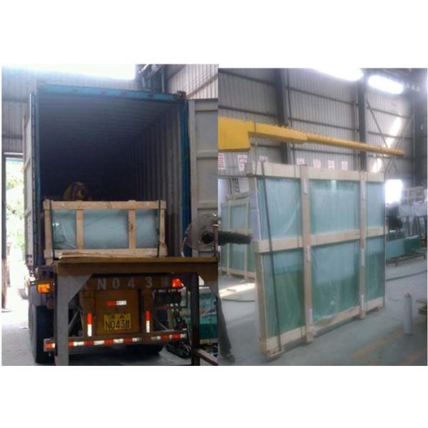 Sandblasted Frosted Glass Sheets 8mm Thickness Acid Etched Frosted Glass Translucent