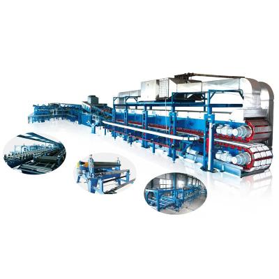 50-200 Mm Thickness Rock Wool Sandwich Panel Line Made From Basalt Raw Material 10 M Production Line Width