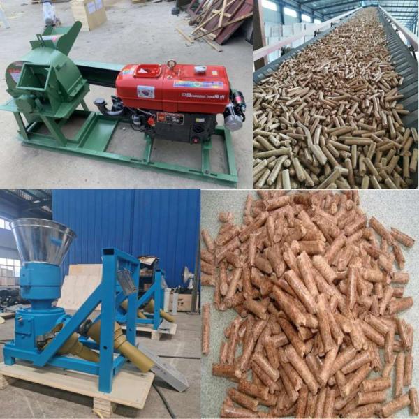 PTO Pellet Mill for Wood Pellet Production Wooden Case ≤80dB Noise Level