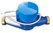 RS485 Modbus Water Meter Cast Iron Brass Body Dry Type Woltmann Type Manufactured OEM Customization Horizontal Installation