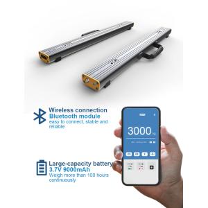 Portable Weighing Scale with Bluetooth Thermal Label Printing 1500kg Capacity and Aluminum Monocoque Body