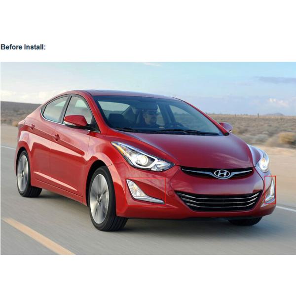 Hyundai Elantra DRL LED Daytime Running Lights daylight for car front
