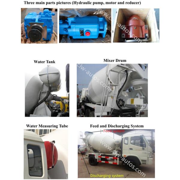 Конструкции тележки смесителя перехода Синотрук 6кбм тележка перехода конкретной конкретная