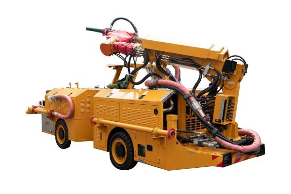 15 m3/h 8000 kg Peso Pulverizador de cimento de cortina subterrâneo Mineração Máquina de pulverização de cimento de cortina